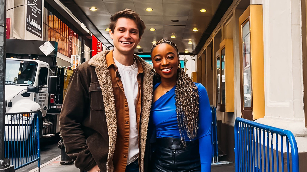 John Cardoza - Charlie Cooper - The Broadway Show - photo by Caitlin Moynihan - 3/24