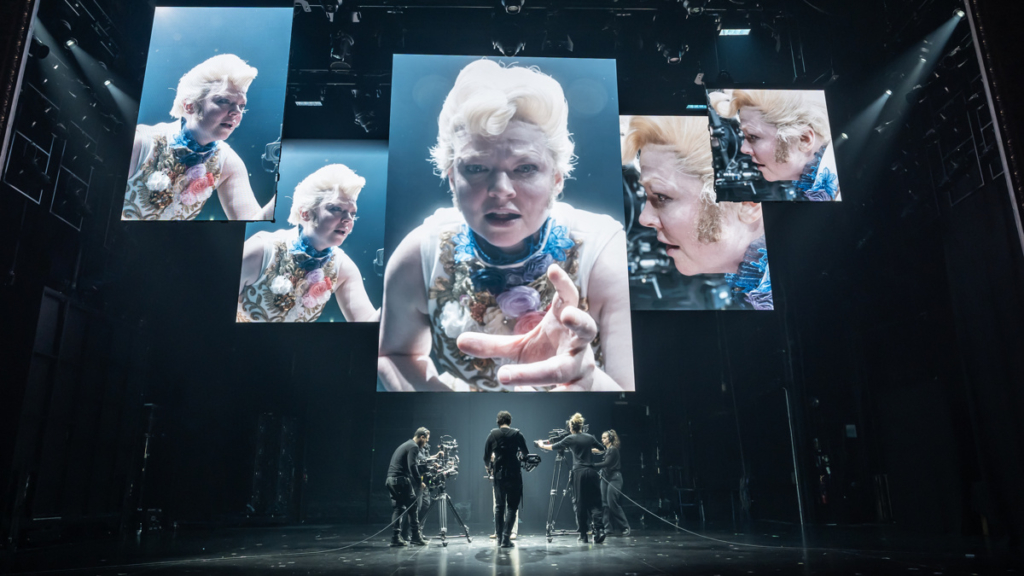 Show photo - Sarah Snook in The Picture of Dorian Gray - London - photo by Marc Brenner